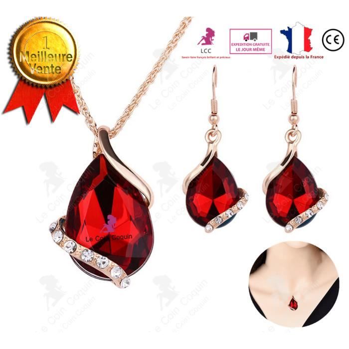 LCC® Parure Collier à Pendentif Boucles d'Oreilles/ Forme de