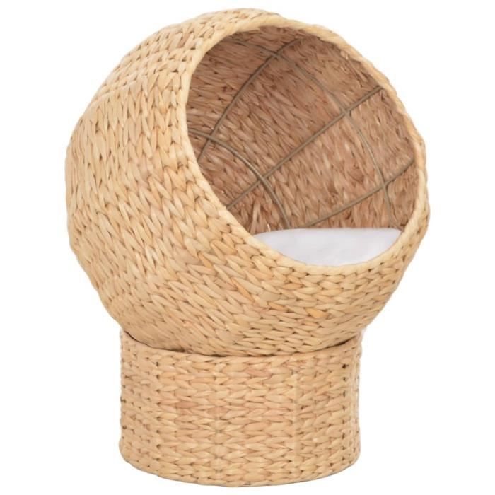Meilleurs prix pour Panier à chat - Mothinessto - LY0231 - Naturel - 45 cm - Coussin amovible