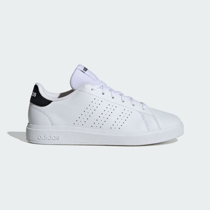 Chaussures Enfant - Adidas - Advantage Base 2.0 J - Blanc - Lacets - Synthétique