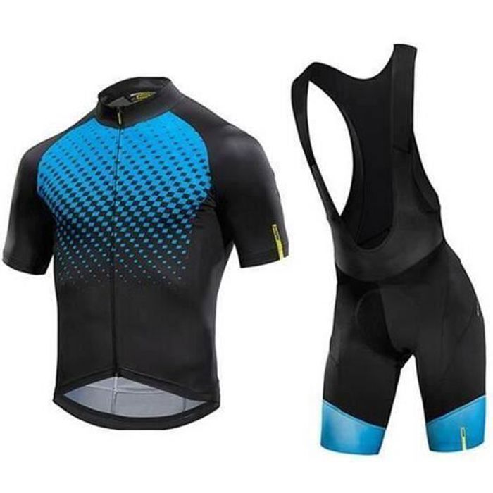 Maillot Cycliste Homme été Manches Courtes - Fermeture Zip Complète, Jersey, Neuf Sans Emballage