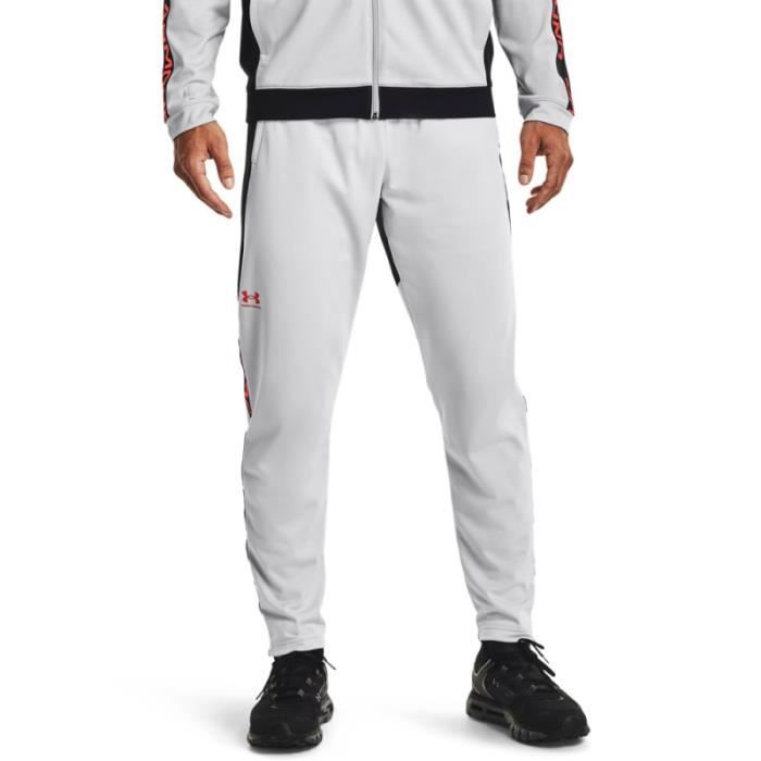 Pantalon de survêtement Under Armour UA TRICOT FASHION TRACK PANT - Homme - Blanc - Multisport