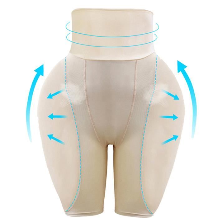 Culotte Push-up Rembourrée Pour Hanches Et Fesses – Dentelle élastique – Effet Galbé Immédiat – Taille S à XL