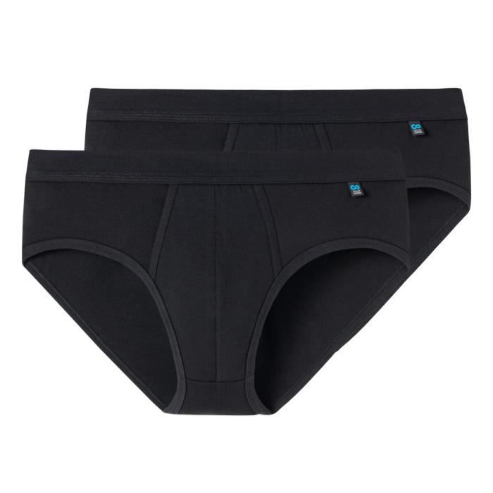 Schiesser Slip da uomo Supermini Long Life – 174645, blu navy, S Schiesser Slip da uomo Supermini Long Life – 174645, blu navy, S