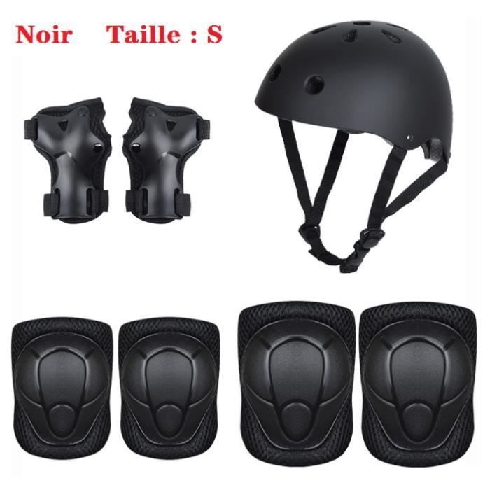 Protection Enfant Sport Set De Protection Roller Enfant – 6 Pièces (genoux, Coudes, Poignets), Coque PE/EVA, Réglable, Pour Skate/trottinette Genouillère Enfant