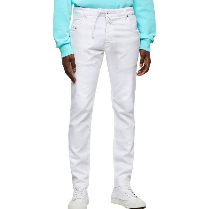 Jeans Blanc Homme Diesel Krooley