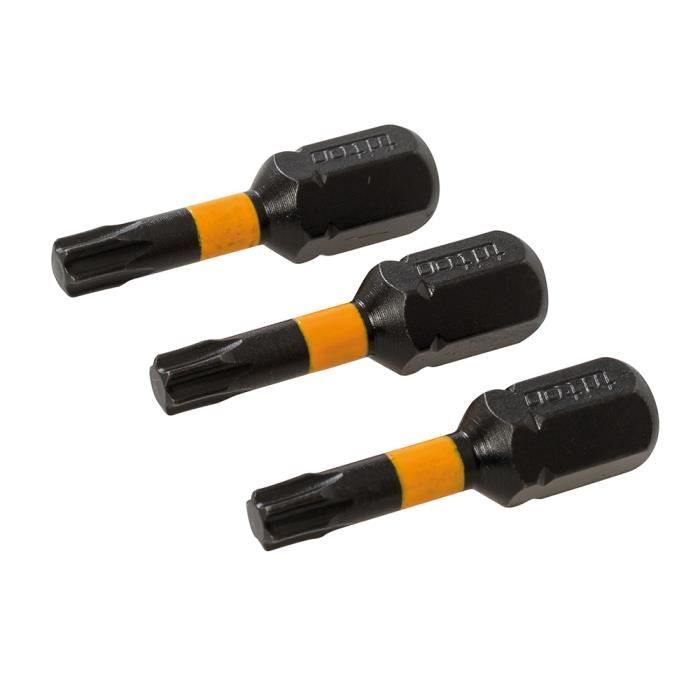 Lot de 3 embouts pour clé à douille, douille et adaptateur 1/2 1/4 3