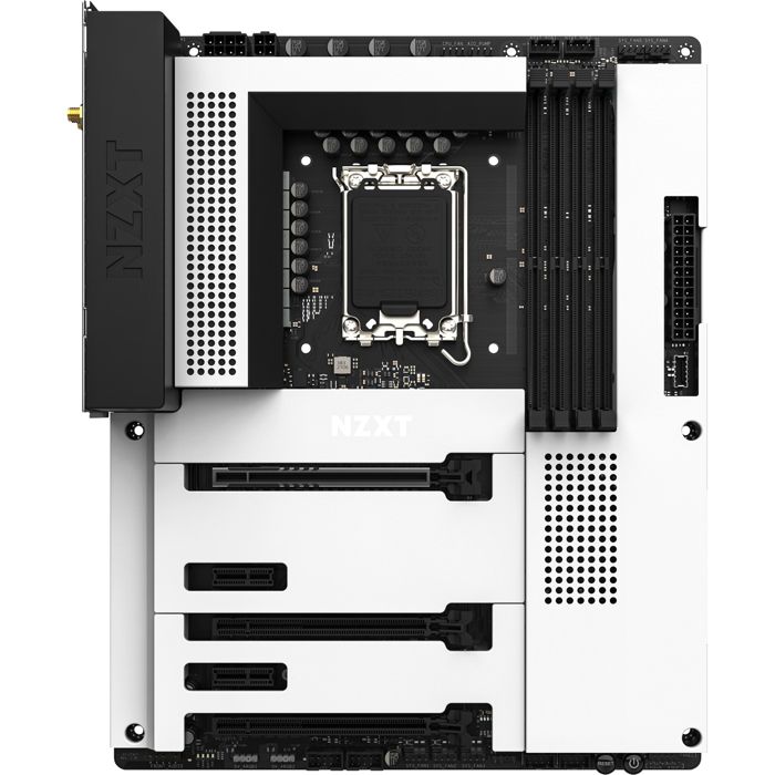 Carte mère ATX – NZXT – N7 Z790 – Blanc mat – DDR5 – Wi-Fi 6E – Bluetooth 5.2