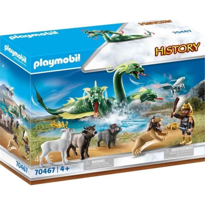 Jeux de construction - PLAYMOBIL - 70467 - Les Douze Travaux d’Hercule - À partir de 5 ans - Mixte