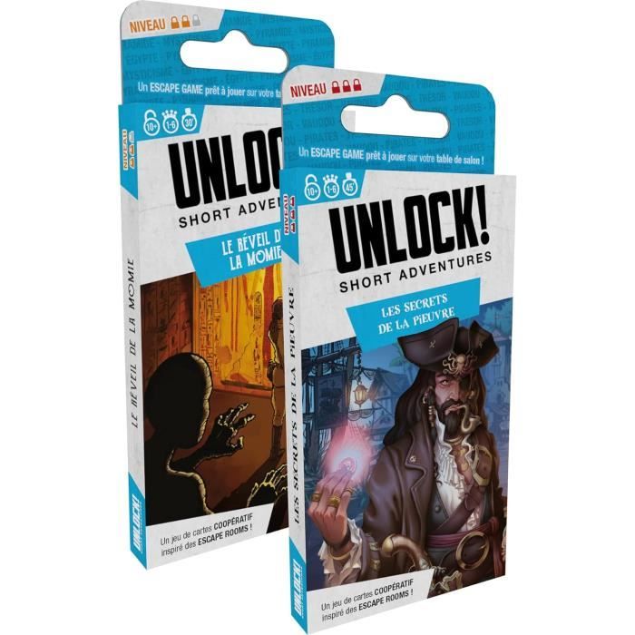 Unlock!: Short Adventure #2 - Réveil de la Momie (français)