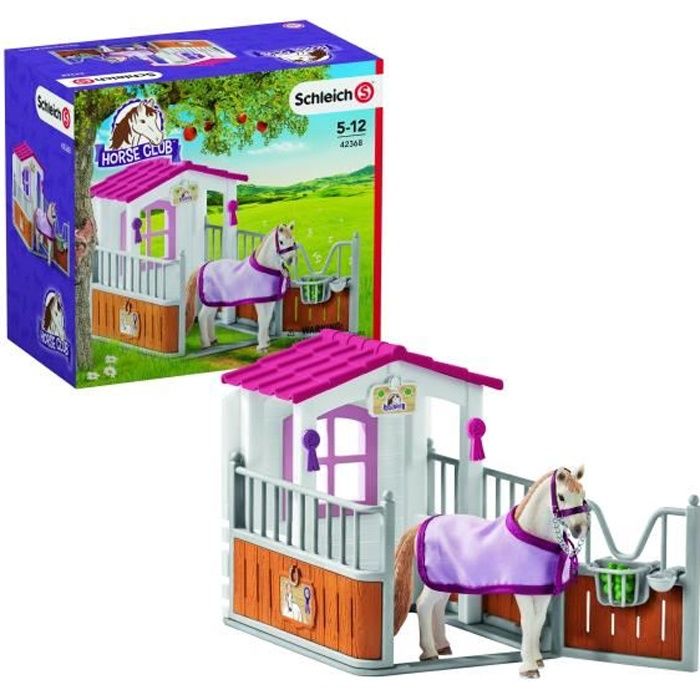 SCHLEICH Horse Club Box Avec Jument Lusitanienne