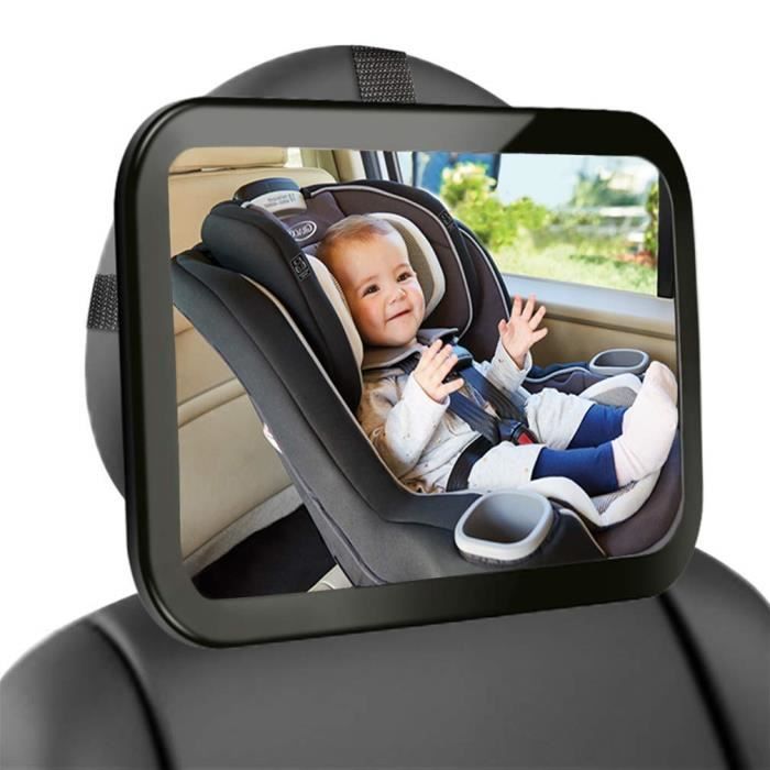 Rétroviseur Bébé Voiture Akapola - Grand Angle, 360°, Sécurité Maxi