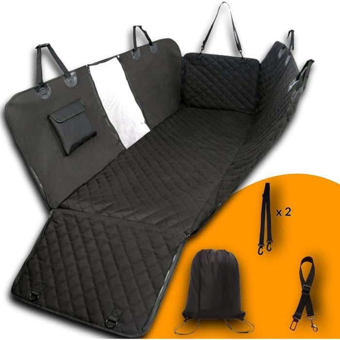 Housse Siège Auto Chien Imperméable Intégrale – Protection Antidérapante SUV, Berline, Camionnette, Lavable