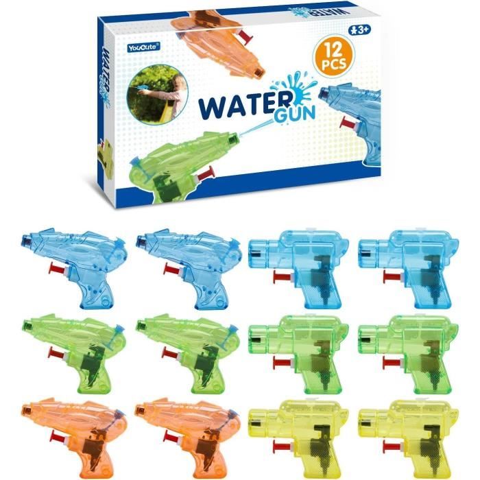 8 Pcs Squirt Water Gun,Mini Pistolets à Eau,Petit Pistolet a Eau 8 Pcs Squirt Water Gun,Mini Pistolets à Eau,Petit Pistolet a Eau