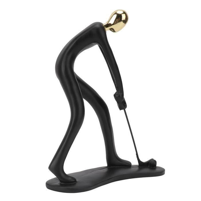 ANCIENNE TRES BELLE Statuette Un Golfeur En Fonte Peinte 1950-1970 EUR 12,00 - FR