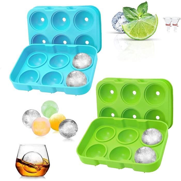 Bac à Glaçons à 15 Compartiments, Lot De 3 Bacs à Gros Glaçons En, Bac Congelati