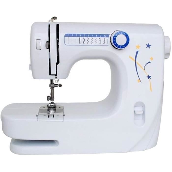 Machine à Coudre Enfant Adawd - Mini Machine Avec Pédale - Points Intégrés - Idéale Débutants