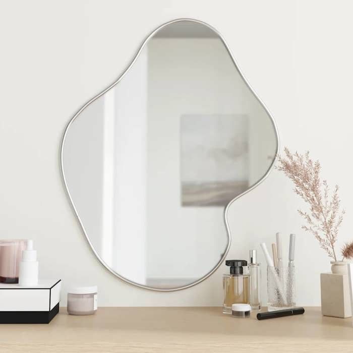 VidaXL Miroir De Salle De Bain Mural Avec Étagères - Sonoma Gris 60x10,5x45 Cm