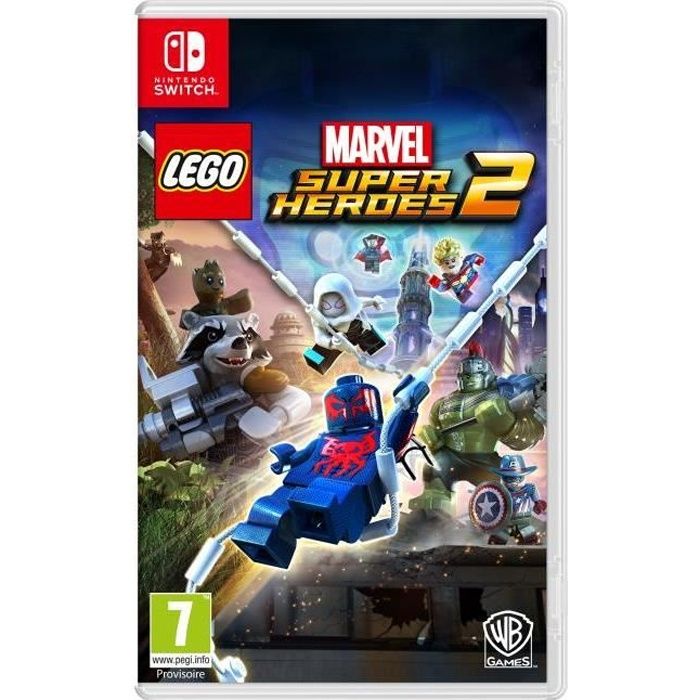 Jeu vidéo - Lego - Marvel Super Heroes 2 - Nintendo Switch - Edition Standard - Action Reconditionné - Warner Bros. reconditionné disponible sur Cdiscount Seconde Vie