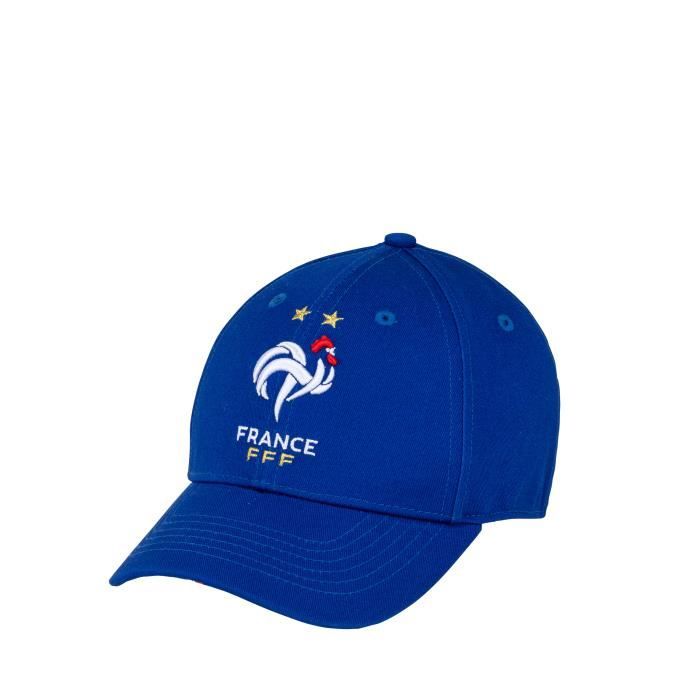 Casquette enfant FFF Logo - bleu - TU - Bleu Casquette enfant FFF Logo - bleu - TU - Bleu