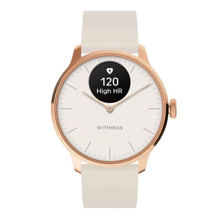 Montre Connectée Withings ScanWatch Light Étanche Autonomie 30