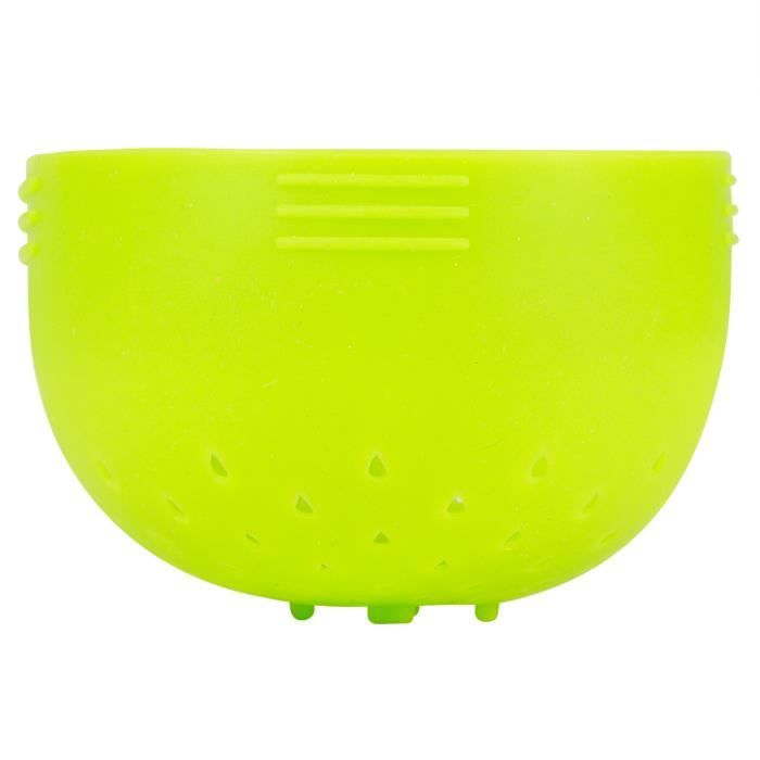 Passoire Multifonction En Plastique 27 Cm - Vert, Idéale Pour Pâtes Et Légumes, Poignées Ergonomiques - 14