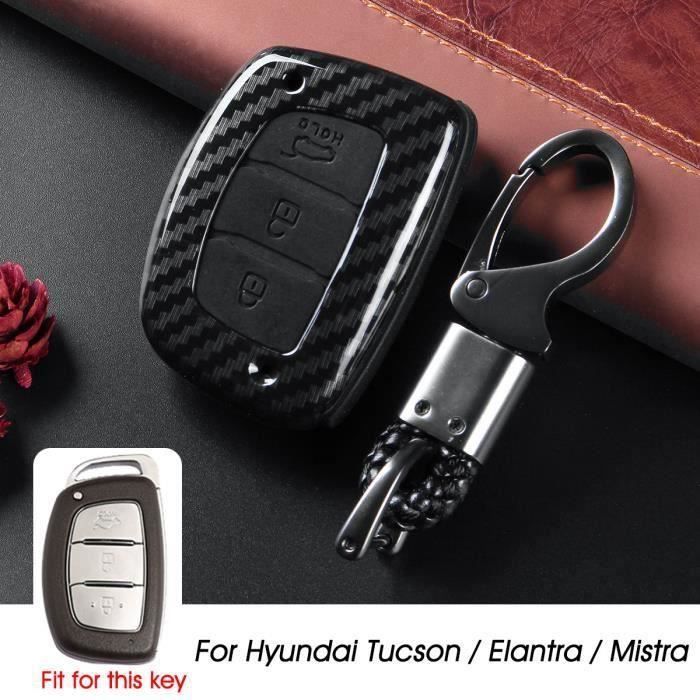 Étui De Protection Noir Pour Clé à Distance De Remplacement à 3 Boutons Pour KIA Soul New LJ