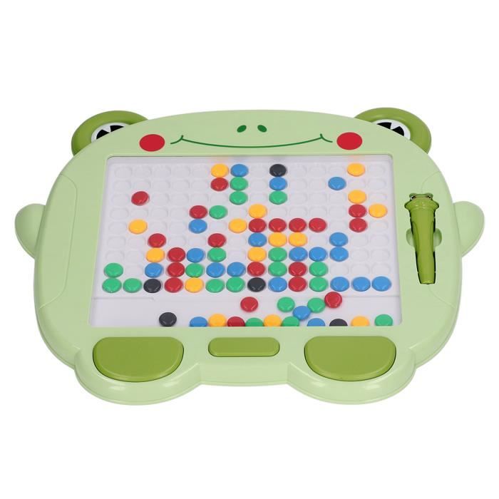 Playmags Magna Dots - Tableau Magnétique Pour Enfants Avec Stylo Et Pois Aimantés - 31,5cm