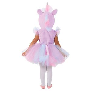 Peignoir éponge à capuche ludique licorne pour fille | Orchestra