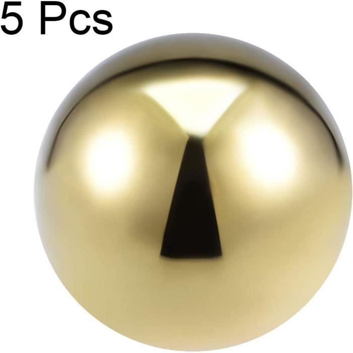 Sourcing Map 60mm Dia Acier Inox 201 Boule Escalier Main Courante