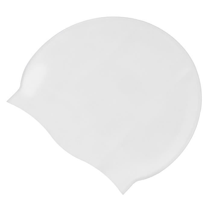 Dizokizo Lot de 2 bonnets de bain en silicone pour enfants 6-14 ans, bonnet de bain à haute élasticité confortable antidérapant pour filles et garçons, bonnets de bain durables et étanches pour