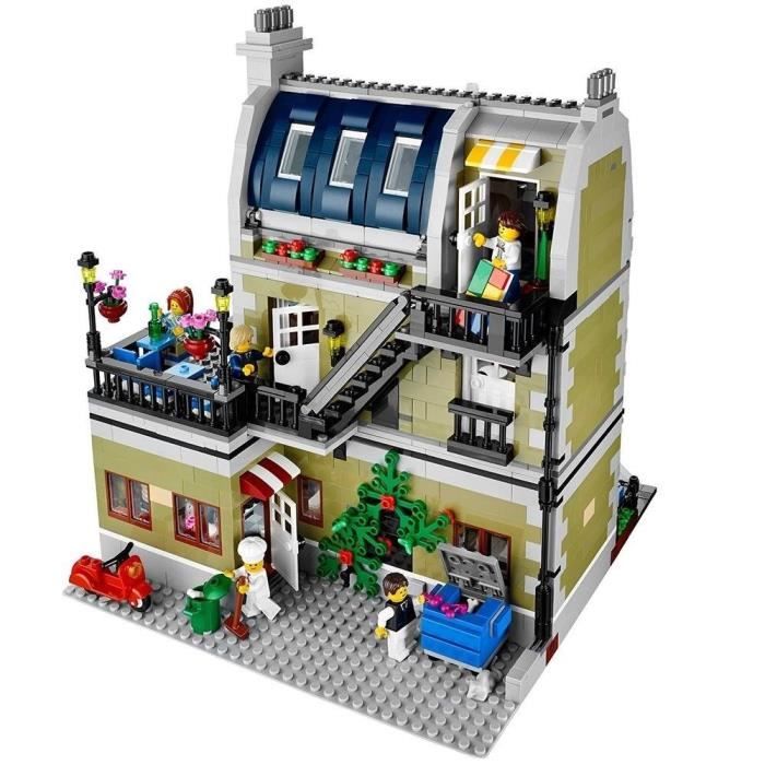 Kit De Construction De Fast-food – 167 Pièces – JUCYJULY – Maquette De Rue Urbaine – Dès 16 Ans