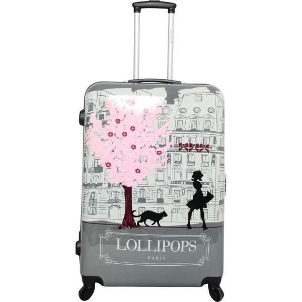Lot de 3 valises Lollipops grise