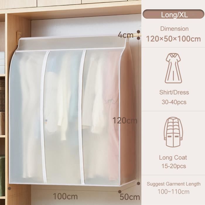 Sac De Rangement Autocompressible Pour Vêtements D'hiver - Rose - Taille M+L+XL - Pour Manteaux, Duvets - Gain De Place Dans La Penderie - 4