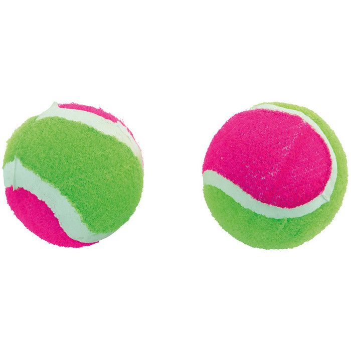 Lot De 3 Balles De Raquette En Nid D'abeille, Couleurs Vives (rose, Vert, Jaune), Légères, Idéales Pour Jeux De Plage Ou Parc