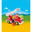 PLAYMOBIL Camion de pompier 6967 avec échelle pivotante - Playmobil 1.2.3-2