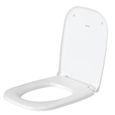 Abattant WC charnières D-CODE Softclose - DURAVIT – 67390000-2
