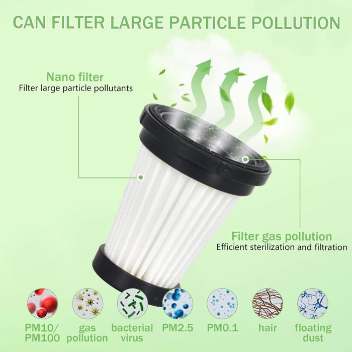 Kit Entretien Ultenic 3 Filtres HEPA H11 De Rechange Pour Aspirateur Ultenic U16Flex - Compatibles Balai Sans Fil Filtre Remplacement