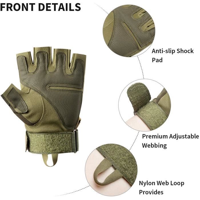 Gants de tir, Design tactile, sport, protection, Fitness, moto, chasse