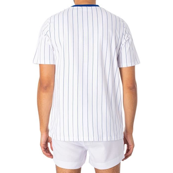 T shirt fila blanc rayé sales