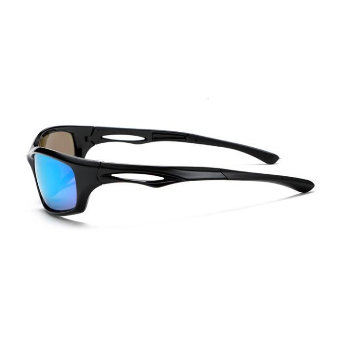 Lunettes de soleil polarisées Noir, lunettes polarisantes métal sport!