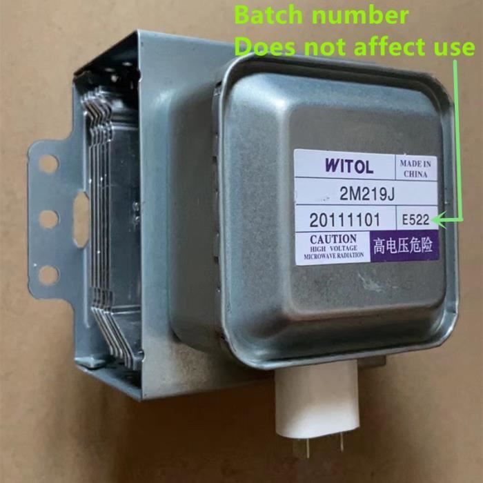 MAGNETRON 2M219J pour MICRO ONDES BRANDT - 72X3731 3251430525626