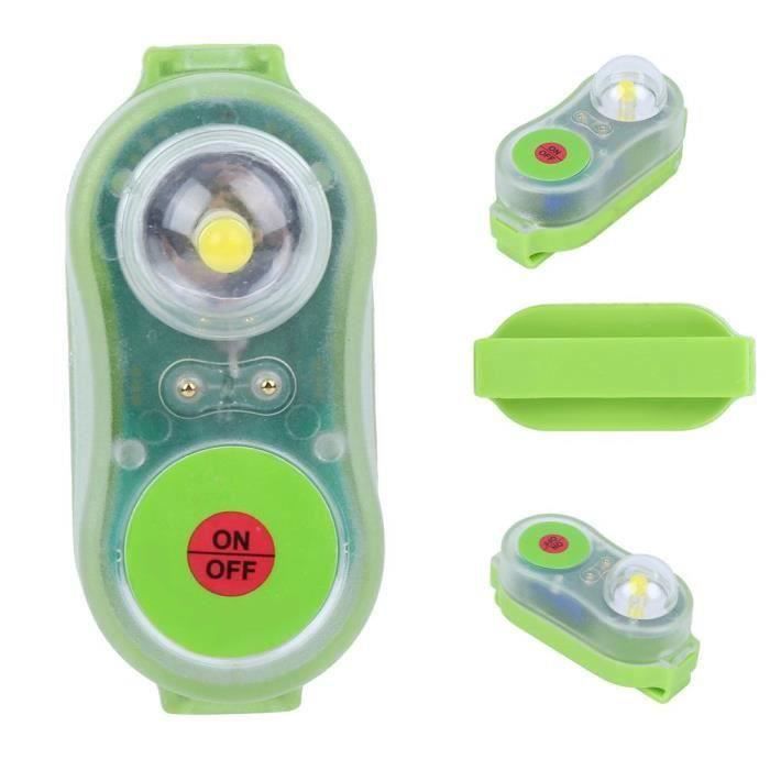 Lampe De Gilet De Sauvetage Auto-éclairante à L'eau - LED étanche - Pour Piscine, Bateau - Orange Ou Cyan