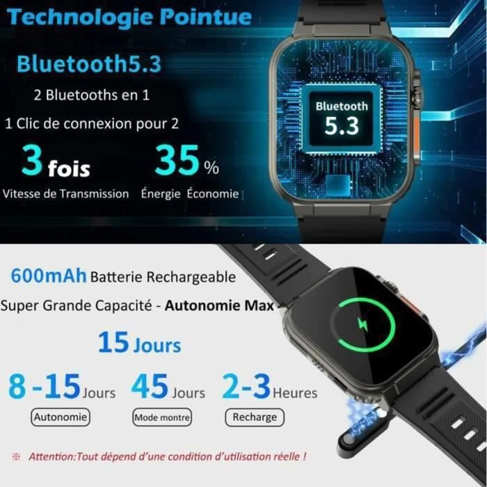 Unotec montre connectee Cdiscount