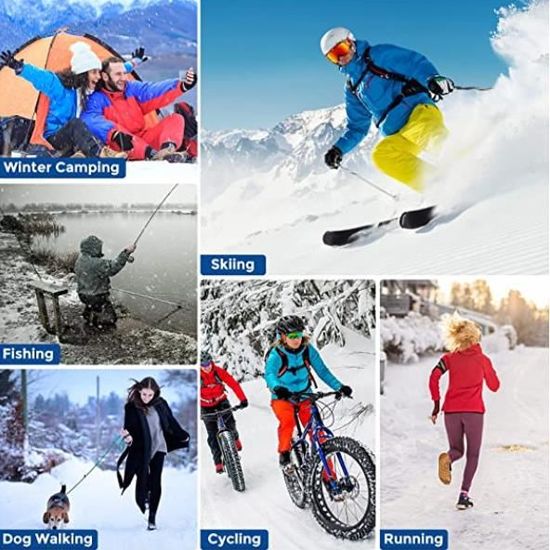 2PC-Cagoule de Moto Hiver Hommes Femmes pour Sports en Plein Air Tour de  Cou Vélo Moto Snowboard Ski Cyclisme - Cdiscount Auto