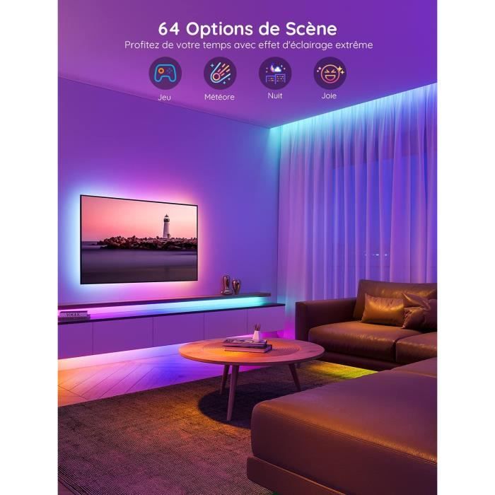 Govee RGBIC LED Strip 5m au meilleur prix - Comparez les offres de