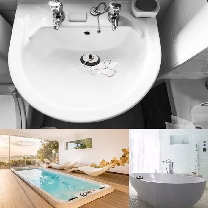 Bouchon En Caoutchouc Pour Bains Et Lavabos - sanitaire - salle de bains -  robinetterie salle de bain - robinetterie accessoires - bouchon en  caoutchouc pour bains et lavabos