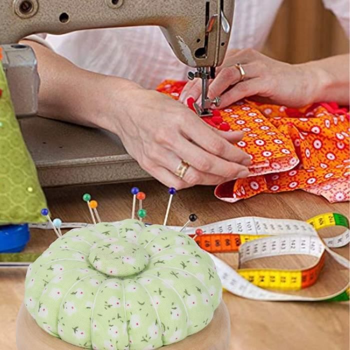 Coussin à épingles Citrouille – Pour Broderie Et Point De Croix