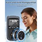 Radio DAB+ Portable Rechargeable 1000 MAh – Mini Radio De Poche DAB/FM Avec Excellente Réception, Écran LCD, Alarme Et Casque Pour Jogging Randonnée
