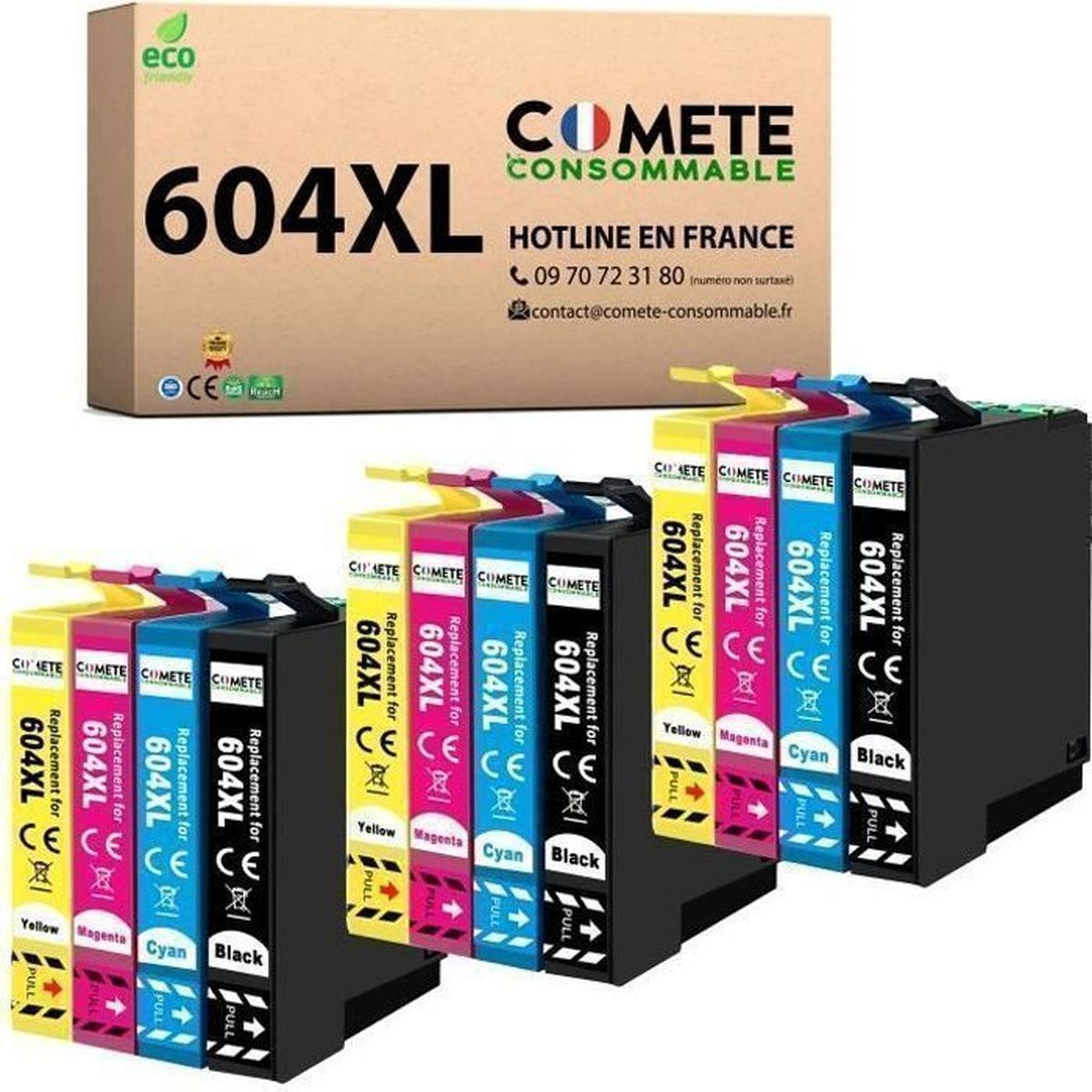 Papier Photo Polaroid Hi·Print - 60 Feuilles Autocollantes 2x3" - Pour Imprimante Hi·Print - Pack De 3 Cartouches