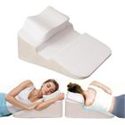 VERCART Coussin de lit pour dormir sur le dos et le côté, oreiller anti-reflux acide avec appuie-tête